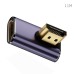 90 Deg Right Angle HDMI Male to HDMI Female Adapter / Converter (Supports 8K@60Hz UHD, HDCP & 3D) 90 Deg Right Angle HDMI Male to HDMI Female Adapter / Converter (Supports 8K@60Hz UHD, HDCP & 3D)