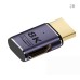 90 Deg Right Angle HDMI Male to HDMI Female Adapter / Converter (Supports 8K@60Hz UHD, HDCP & 3D) 90 Deg Right Angle HDMI Male to HDMI Female Adapter / Converter (Supports 8K@60Hz UHD, HDCP & 3D)