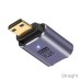 90 Deg Right Angle Mini HDMI Male to Mini HDMI Female Adapter (Supports 8K@60Hz UHD, HDCP & 3D)