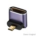 90 Deg Elbow Angled Micro HDMI Male to HDMI Female Adapter (Supports 8K@60Hz UHD, HDCP & 3D) 90 Deg Elbow Angled Micro HDMI Male to HDMI Female Adapter (Supports 8K@60Hz UHD, HDCP & 3D)