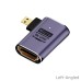 90 Deg Elbow Angled Micro HDMI Male to HDMI Female Adapter (Supports 8K@60Hz UHD, HDCP & 3D) 90 Deg Elbow Angled Micro HDMI Male to HDMI Female Adapter (Supports 8K@60Hz UHD, HDCP & 3D)