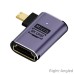 90 Deg Elbow Angled Micro HDMI Male to HDMI Female Adapter (Supports 8K@60Hz UHD, HDCP & 3D) 90 Deg Elbow Angled Micro HDMI Male to HDMI Female Adapter (Supports 8K@60Hz UHD, HDCP & 3D)