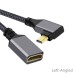 Rugged Tangle-Free HDMI 1.4 4K 60Hz UHD HDTV Micro HDMI Male to Standard HDMI Female Adapter Cable Rugged Tangle-Free HDMI 1.4 4K 60Hz UHD HDTV Micro HDMI Male to Standard HDMI Female Adapter Cable