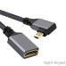 Rugged Tangle-Free HDMI 1.4 4K 60Hz UHD HDTV Micro HDMI Male to Standard HDMI Female Adapter Cable Rugged Tangle-Free HDMI 1.4 4K 60Hz UHD HDTV Micro HDMI Male to Standard HDMI Female Adapter Cable