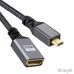 Rugged Tangle-Free HDMI 1.4 4K 60Hz UHD HDTV Micro HDMI Male to Standard HDMI Female Adapter Cable Rugged Tangle-Free HDMI 1.4 4K 60Hz UHD HDTV Micro HDMI Male to Standard HDMI Female Adapter Cable