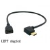 Super Short 6in/15cm Right Angle HDMI Male to Female (HDMI 1.4 with Ethernet & 3D) Extension Cable Super Short 6in/15cm Right Angle HDMI Male to Female (HDMI 1.4 with Ethernet & 3D) Extension Cable