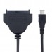 USB-C Male to SATA 22 pin 2.5" SSD Harddisk Adaptor / SSD Adapter Cable for Macbook & Laptops USB-C Male to SATA 22 pin 2.5" SSD Harddisk Adaptor / SSD Adapter Cable for Macbook & Laptops