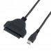 USB-C Male to SATA 22 pin 2.5" SSD Harddisk Adaptor / SSD Adapter Cable for Macbook & Laptops USB-C Male to SATA 22 pin 2.5" SSD Harddisk Adaptor / SSD Adapter Cable for Macbook & Laptops