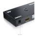 KVM Switch with 2 HDMI 4K@30Hz Port, 2 Computers Share One Monitor, with 4 USB 2.0 Ports KVM Switch with 2 HDMI 4K@30Hz Port, 2 Computers Share One Monitor, with 4 USB 2.0 Ports