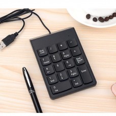19 Keys USB Wired Number Keyboard for Laptop / PC / MAC for Windows and Mac OS 19 Keys USB Wired Number Keyboard for Laptop / PC / MAC for Windows and Mac OS