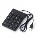 19 Keys USB Wired Number Keyboard for Laptop / PC / MAC for Windows and Mac OS 19 Keys USB Wired Number Keyboard for Laptop / PC / MAC for Windows and Mac OS