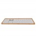 Bamboo Made Tray / Dock / Bracket / Platform for Wireless Apple Magic Keyboard with Number Pad Bamboo Made Tray / Dock / Bracket / Platform for Wireless Apple Magic Keyboard with Number Pad
