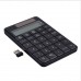 Portable 2-in-1 Wireless Smart Solar Power Keypad & Calculator for Desktop and PC Portable 2-in-1 Wireless Smart Solar Power Keypad & Calculator for Desktop and PC