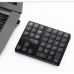 35-key Wireless Bluetooth 3 2.4G Numeric Keypad for Accounting Professionals 35-key Wireless Bluetooth 3 2.4G Numeric Keypad for Accounting Professionals