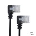 Right Angle 8P8C STP Cat6 LAN Ethernet Network Patch Cord 90 Degree RJ45 to 90 Degree RJ45 L-type pctchcord Right Angle 8P8C STP Cat6 LAN Ethernet Network Patch Cord 90 Degree RJ45 to 90 Degree RJ45 L-type pctchcord