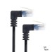 Right Angle 8P8C STP Cat6 LAN Ethernet Network Patch Cord 90 Degree RJ45 to 90 Degree RJ45 L-type pctchcord Right Angle 8P8C STP Cat6 LAN Ethernet Network Patch Cord 90 Degree RJ45 to 90 Degree RJ45 L-type pctchcord