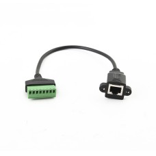 RJ45 Coupler | RJ45 Female to 8 pin Screw Term in Line Coupler Cat 5 to Cat 7 Ethernet Cable Adapter RJ45 Coupler | RJ45 Female to 8 pin Screw Term in Line Coupler Cat 5 to Cat 7 Ethernet Cable Adapter