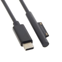 Long 12V-15V PD Power Delivery USB-C Charge Cable for Microsoft Surface Pro / Laptop / Surface Go / Surface Book (6ft)