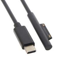 Long 12V-15V PD Power Delivery USB-C Charge Cable for Microsoft Surface Pro / Laptop / Surface Go / Surface Book (6ft)