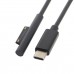 Long 12V-15V PD Power Delivery USB-C Charge Cable for Microsoft Surface Pro / Laptop / Surface Go / Surface Book (6ft)