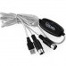 USB IN-OUT MIDI Interface Converter / Adapter with 5-PIN DIN MIDI Cable for PC / Laptop / Mac / Music USB IN-OUT MIDI Interface Converter / Adapter with 5-PIN DIN MIDI Cable for PC / Laptop / Mac / Music