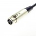 USB Male to 3PIN XLR Mic / Microphone Female Cable for Studio, Karaoke, Audio, Recording Instruments
