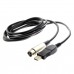 USB Male to 3PIN XLR Mic / Microphone Female Cable for Studio, Karaoke, Audio, Recording Instruments