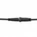 PCI 28mm Pitch Panel Mount 8 inches / 20cm Short USB-C Male to USB-C Female Jumper / Feeder Extension Cable PCI 28mm Pitch Panel Mount 8 inches / 20cm Short USB-C Male to USB-C Female Jumper / Feeder Extension Cable