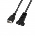 USB-C Jack (female) with PCI Header Plate to USB 3.1 Motherboard Header Type E Extension Cable USB-C Jack (female) with PCI Header Plate to USB 3.1 Motherboard Header Type E Extension Cable