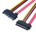 SFF-8482 SAS 29Pin to 22Pin SATA Hard DiskDrive Raid Extension Cable with Data Power Port SFF-8482 SAS 29Pin to 22Pin SATA Hard DiskDrive Raid Extension Cable with Data Power Port