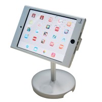 For iPad Pro / iPad Air / iPad Mini / iPad / Tablet Anti-theft POS Kiosk Desktop / FrontDesk Stand Enclosure with Security Lock and Keys For iPad Pro / iPad Air / iPad Mini / iPad / Tablet Anti-theft POS Kiosk Desktop / FrontDesk Stand Enclosure with Security Lock and Keys