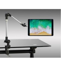 Tablet / iPad Air / iPad Pro / iPad Mini / Galaxy Tab / Microsoft Surface Pro Mount with Desk Clamp Tablet / iPad Air / iPad Pro / iPad Mini / Galaxy Tab / Microsoft Surface Pro Mount with Desk Clamp