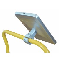 Handlebar / Bar / Tube / Pole / Rail Clamp / Mount with Anti-Theft Security Lock for iPad Pro / iPad Air / iPad Mini Handlebar / Bar / Tube / Pole / Rail Clamp / Mount with Anti-Theft Security Lock for iPad Pro / iPad Air / iPad Mini