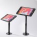 360 degree Rotating and Height Adjustable Desktop Anti-Theft Lockable Mount for iPad / Microsoft Surface Pro / Android Tablets 360 degree Rotating and Height Adjustable Desktop Anti-Theft Lockable Mount for iPad / Microsoft Surface Pro / Android Tablets