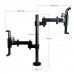Desktop Anti-Theft Lockable Dual Mount for Samsung Galaxy Tab, Galaxy Note and Android Tablets, 360 degree Rotating and Height Adjustable Desktop Anti-Theft Lockable Dual Mount for Samsung Galaxy Tab, Galaxy Note and Android Tablets, 360 degree Rotating and Height Adjustable