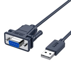 USB to RS232 Female, USB Serial Adapter, USB 2.0 to Male DB9 Female Serial Cable