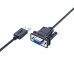 USB to RS232 Female, USB Serial Adapter, USB 2.0 to Male DB9 Female Serial Cable