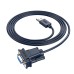 USB to RS232 Female, USB Serial Adapter, USB 2.0 to Male DB9 Female Serial Cable