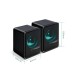 USB-Powered Desktop Computer / PC Gaming 3.5mm Aux SubWoofer Speakers with RGB Lights USB-Powered Desktop Computer / PC Gaming 3.5mm Aux SubWoofer Speakers with RGB Lights