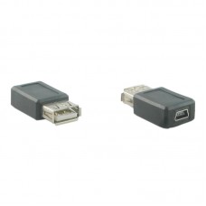 USB Adapter (USB Type A Female to USB Mini 5 pin Female Converter) USB Adapter (USB Type A Female to USB Mini 5 pin Female Converter)