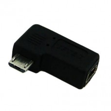 USB Adapter | Right Angle / 90 degree Micro USB Male to Mini USB Converter USB Adapter | Right Angle / 90 degree Micro USB Male to Mini USB Converter