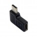 USB-C Adapter | Right Angle USB-C Female to USB-C Male (USB Type-C / USB 3.1) Adapter / Extender / Converter USB-C Adapter | Right Angle USB-C Female to USB-C Male (USB Type-C / USB 3.1) Adapter / Extender / Converter