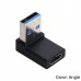 Right Angle USB 3.0 USB-A male to USB-C female Adapter Right Angle USB 3.0 USB-A male to USB-C female Adapter