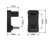 Steam Deck Compatible 180 Degree Right Angle USB-C Male to USB-C Female Phone Charger Steam Deck Compatible 180 Degree Right Angle USB-C Male to USB-C Female Phone Charger