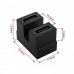 180 Degree Back Angled (U-shaped) USB-C Female to USB-C Female Phone Charger 180 Degree Back Angled (U-shaped) USB-C Female to USB-C Female Phone Charger