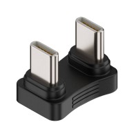 180 Degree Back Right Angle USB-C Male to USB-C Male U-Shape Phone Charger 180 Degree Back Right Angle USB-C Male to USB-C Male U-Shape Phone Charger