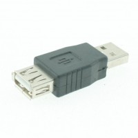 USB Adapter (USB A Male to USB A Female Converter)