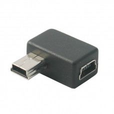 USB Adapter (Right Angle USB Mini USB 5 Pin Male -Mini USB 5 Pin Female Converter) USB Adapter (Right Angle USB Mini USB 5 Pin Male -Mini USB 5 Pin Female Converter)