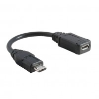Super Short Micro USB B Female to Micro USB B Male Extension Cable / Extender Super Short Micro USB B Female to Micro USB B Male Extension Cable / Extender