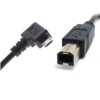Micro USB to USB Type B Male OTG (On-the-go) Cable for Smartphones / DAC Hugo Micro USB to USB Type B Male OTG (On-the-go) Cable for Smartphones / DAC Hugo